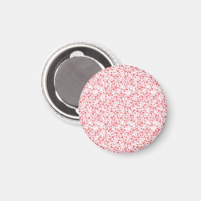 Red Love Hearts – Valentine Collection Magnet (Front/Back)