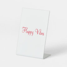 Red lycklig vibes helgdag enkel minimal kalligrafi