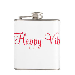 Red lycklig vibes helgdag enkel minimal kalligrafi fickplunta