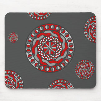 Red Machinery Mousepad Musmatta