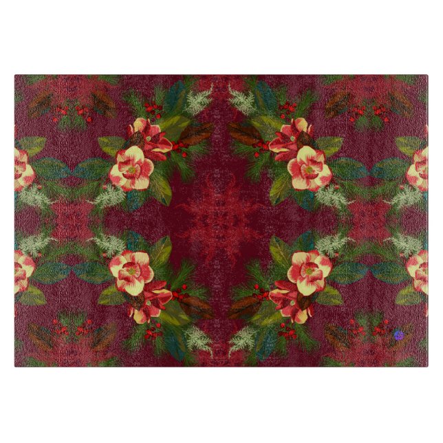 Red Magnolia-Blommigten (Framsidan)