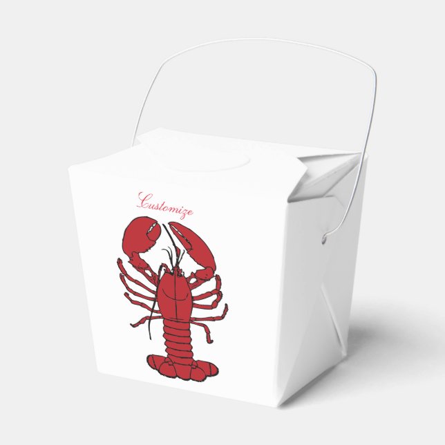 Red Maine Lobster Thunder_Cove Presentaskar (Framsidan Sidan)