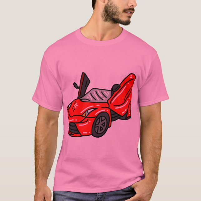 Red Manar T Shirt (Framsida)