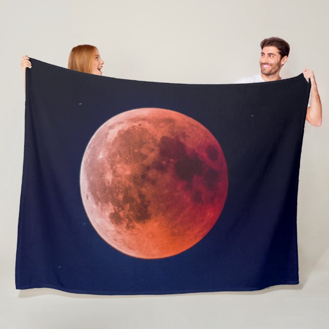 RED MÅNE FLEECEFILT (På plats)