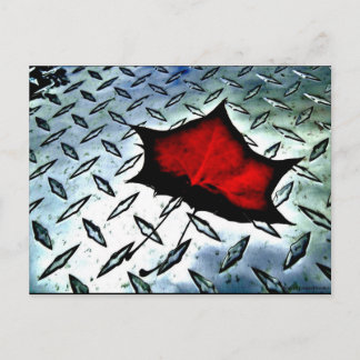"Red Maple" JTG konst vykort