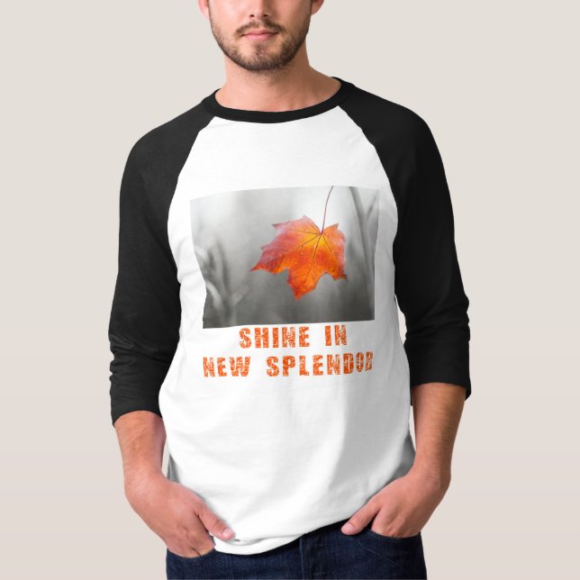Red Maple Löv - Shine in New Splendor Tee (Framsida)