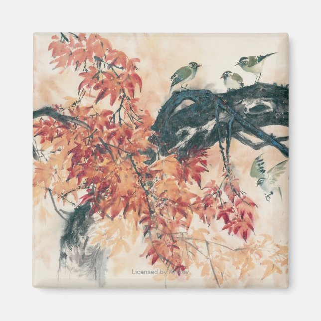 Red Maples Magnet (Framsidan)