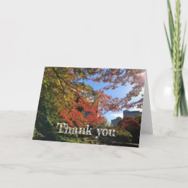 Red Maples på japanska Garden Kort