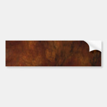 Red Mar Abstrakt Fractal Background Bumper Sticker