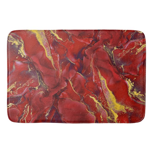Red Marble Badrumsmatta (Framsidan)