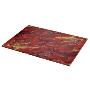 Red Marble Center Board