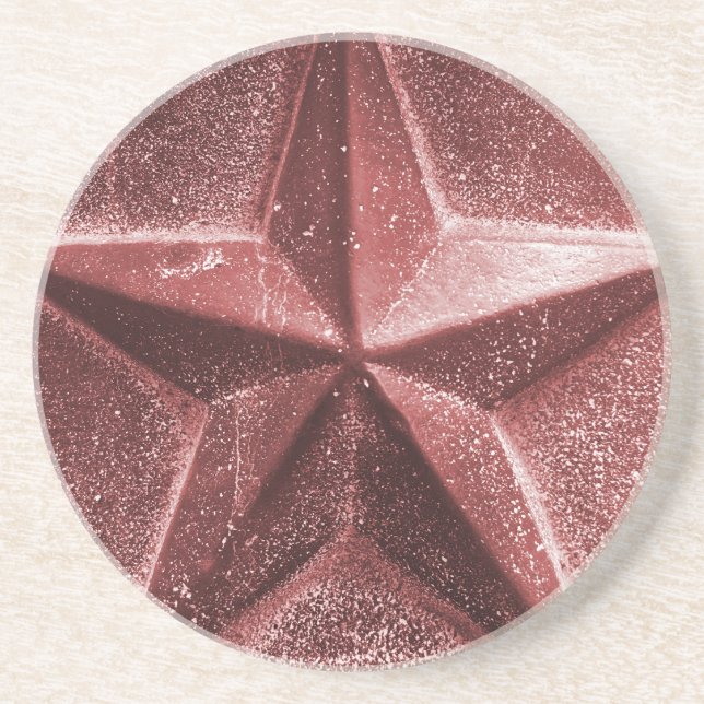 RED/MAROON STAR underlägg (Framsidan)