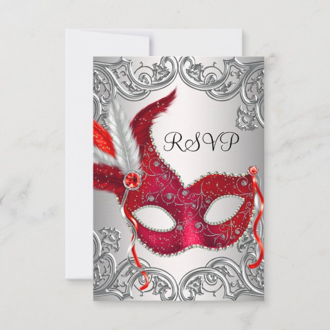 Red Mask MasqueraParty OSA (Framsida)