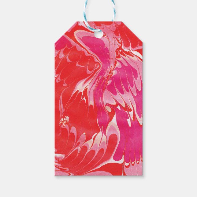 Red Merry Marble No. 2 Presentetikett (Framsidan)