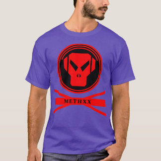RED METHXX METALHEADZ T SHIRT