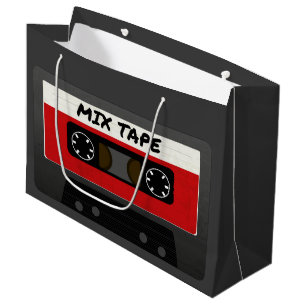 Red Mix Tape - 80s och 90s Retro Inspired Gift