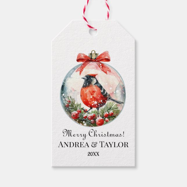 Red Mockingbird Winter Ligcape Presentetikett (Framsidan)