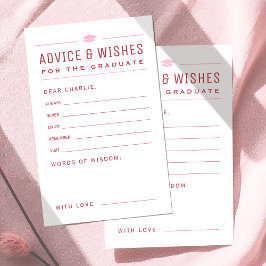 Red Modern Typography Student RÅD & önskemål