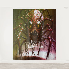 Red Monster Halloween BackDrop