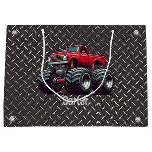 Red monster lastbil