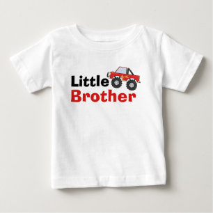 Red Monster Lastbil Little Brother T-shirt