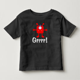 Red Monster - Småbarn Bra Jersey T-Shirt