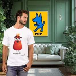 Red Monster | UNDERDOG - Efter design | Unik T Shirt