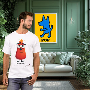 Red Monster   UNDERDOG - Efter design   Unik T Shirt