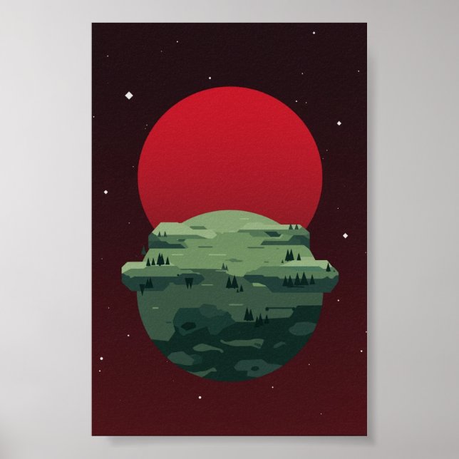 Red Moon Rising Poster (Framsidan)