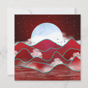 Red Moonrise