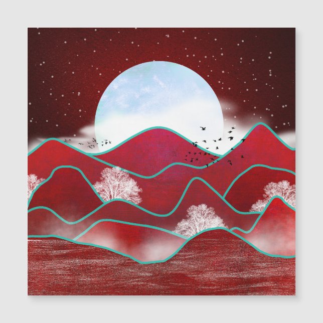 Red Moonrise (Framsida)