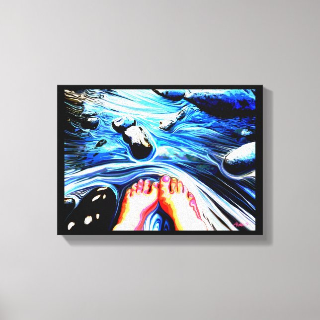 Red Mountain Campground No.1 Canvastryck (Framsida)