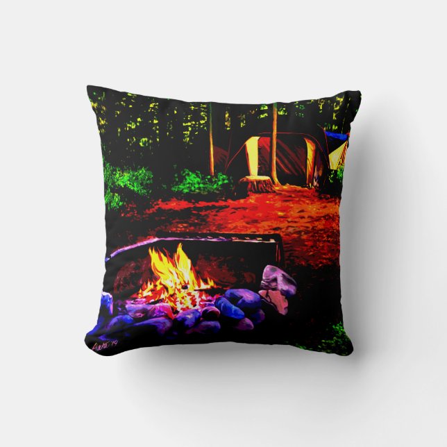 Red Mountain Campground No.5 Kudde (Framsida)