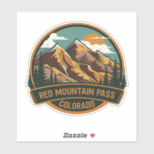 Red Mountain Pass - Colorado Klistermärken