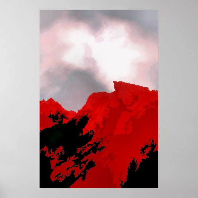 RED MOUNTAIN POSTER (Framsidan)