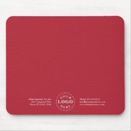 Red Mouse Pad – Promote Your Business in Style Musmatta