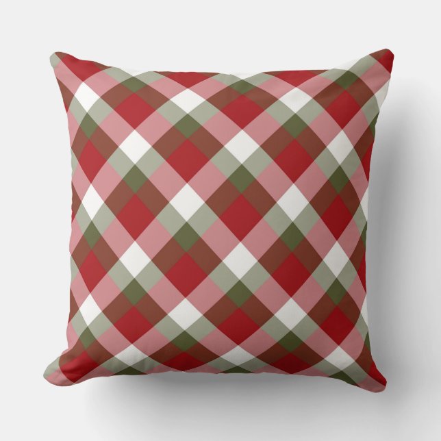 Red Multi Play Reversible Dekorativ kudde (Framsida)