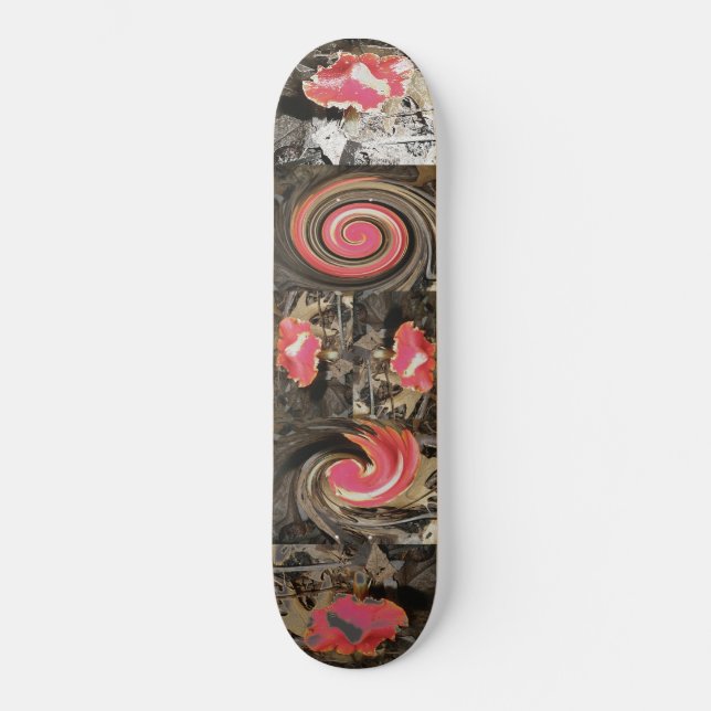 Red Mushroom Skateboard (Framsida)