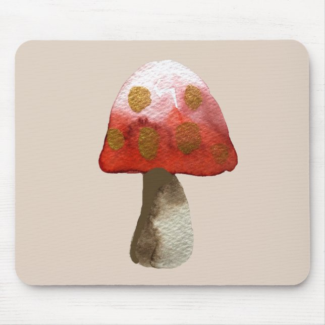 Red Mushroom Toadstool magi Musmatta (Framsidan)