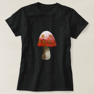 Red Mushroom Toadstool magi T Shirt