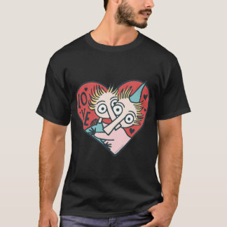 Red Mymble & Co Skidåkning Moomin Vinter Games Spo T Shirt