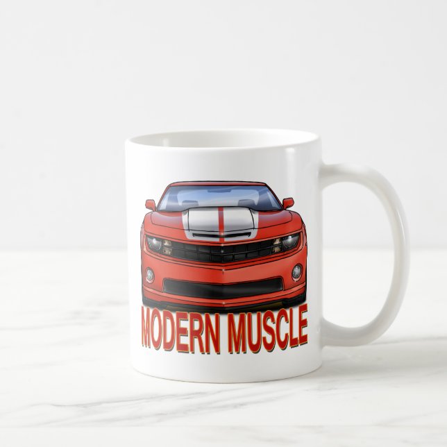 RED n WHITE CAMARO.png Kaffemugg (Höger)