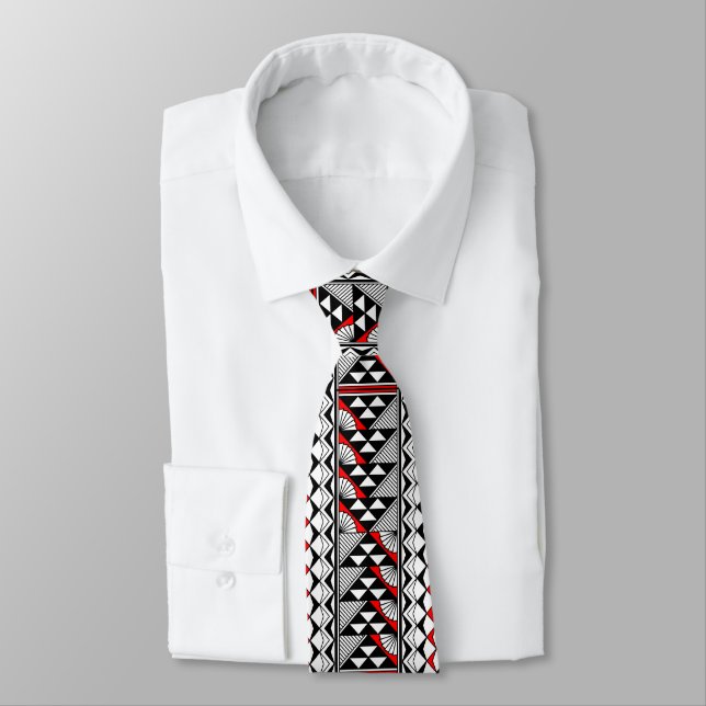 Red Native Sol och Rain Tie Slips (Bunden)
