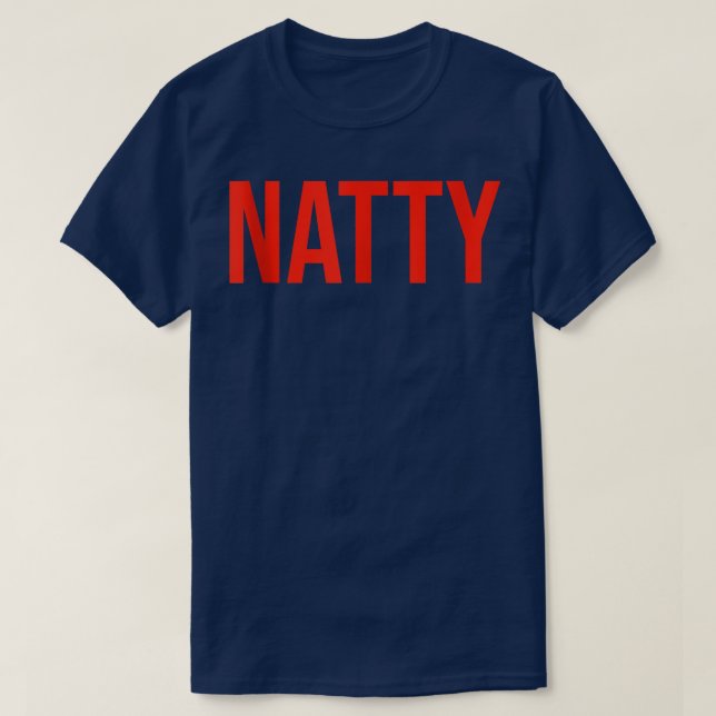 Red Natty T Shirt (Design framsida)