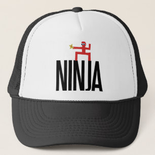 Red Ninja Truckerkeps