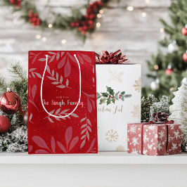 Red "Noel" Gift Bag