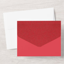 Red Noise Folded Wedding bjudande - Anpassade