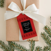 Red Nordic Sweater jul