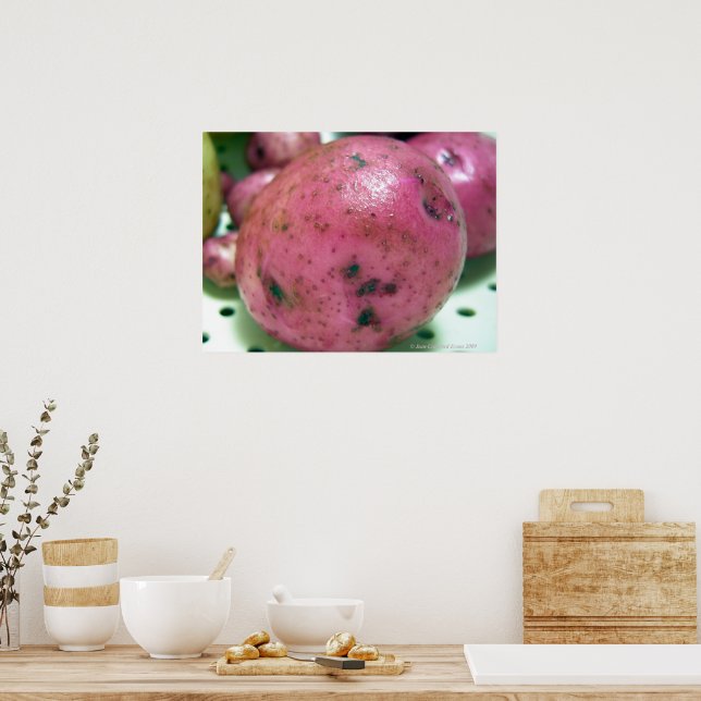 Red Norland-potatis Poster (Kök)