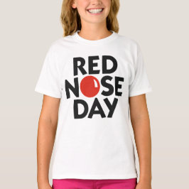 "Red Nose Day" Kvinnors TSHIRT Tee